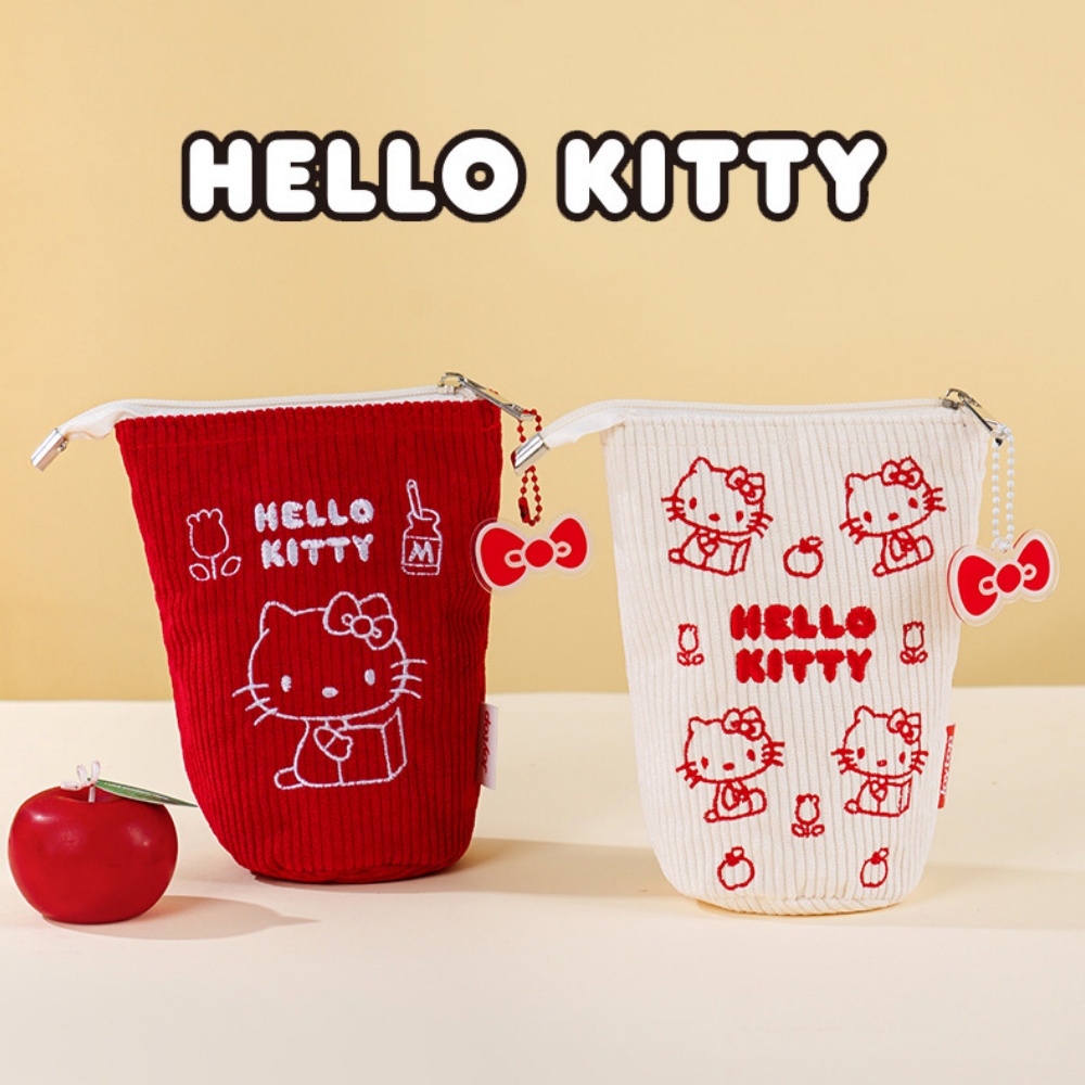 Tech Office Accessories - Genuine Hello Kitty Pencil Case Kawaii