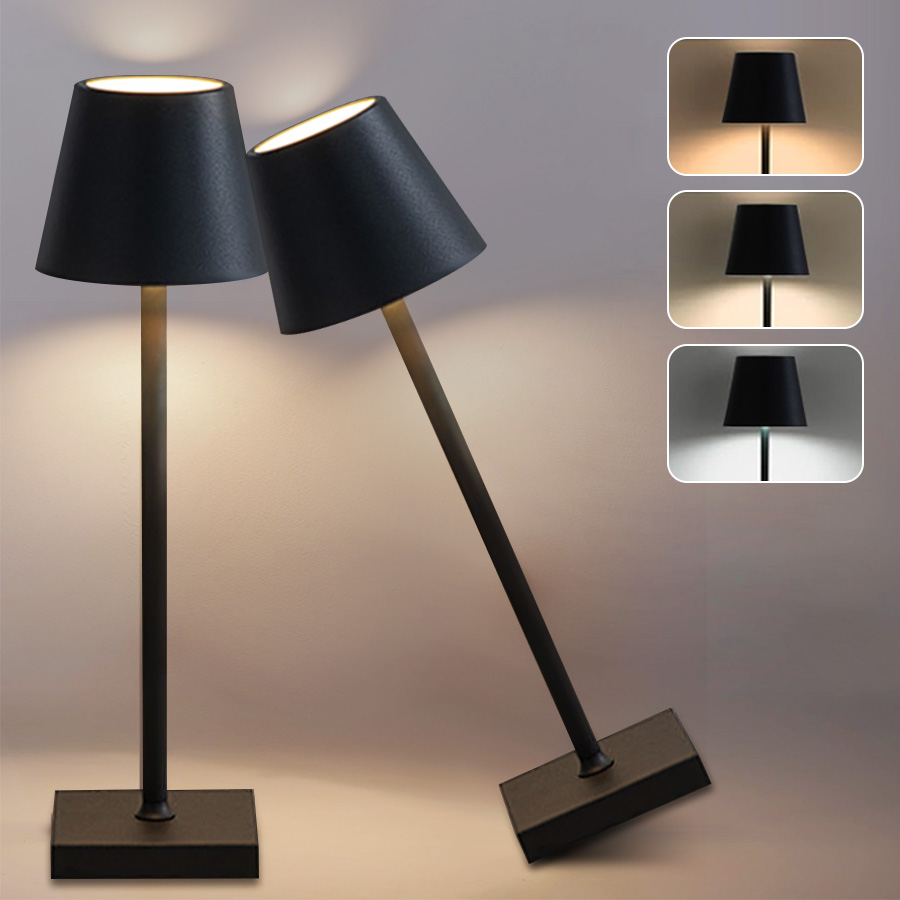 Tech Office Accessories - Hotel Cordless LED Rechargeable Touch Table