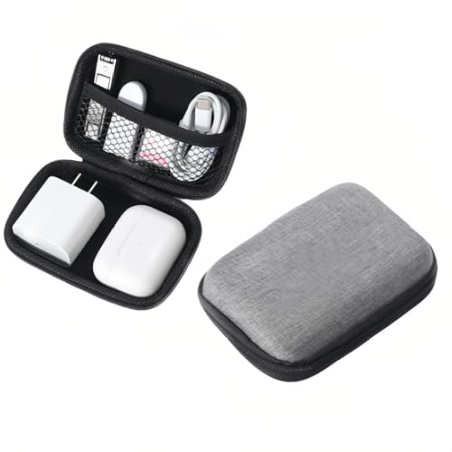 Tech Accessories Travel Case - Electronic Accessories Organizer Bag: EVA Hard