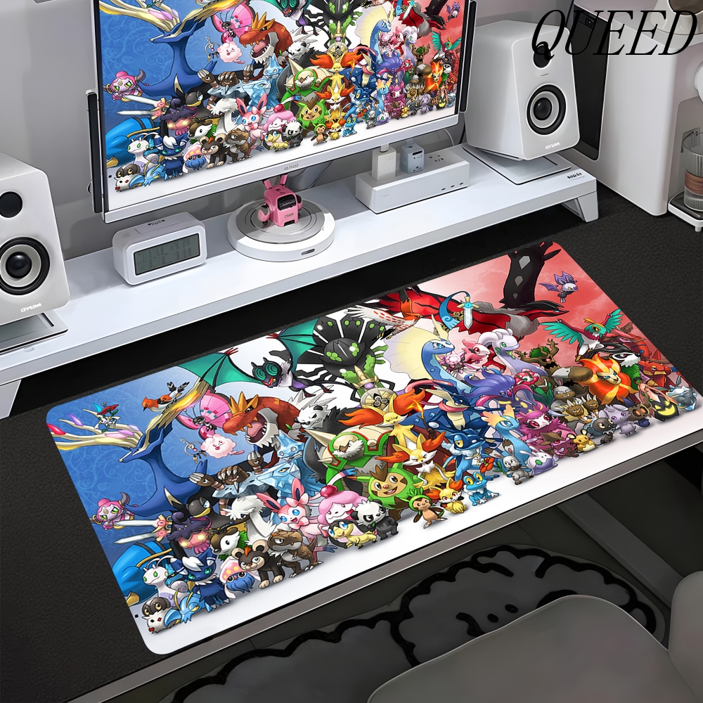 Tech Desktop Accessories - Desk Mat P-pokemon Cute Gaming Mouse