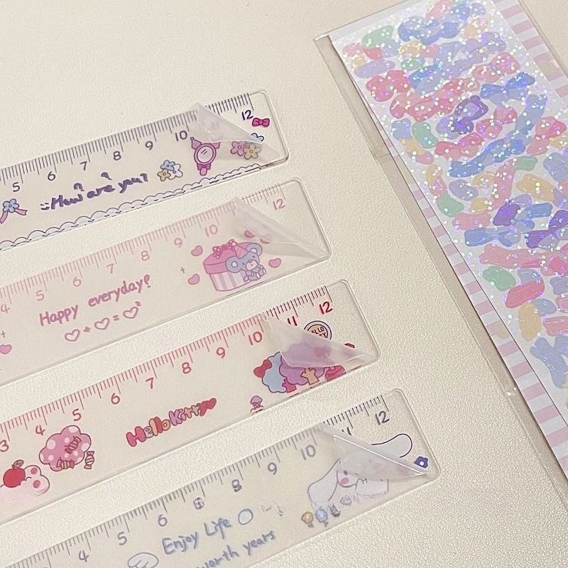 Cinnamoroll Ruler Cute Sanrio  - Tech Office Accessories 评论和价格