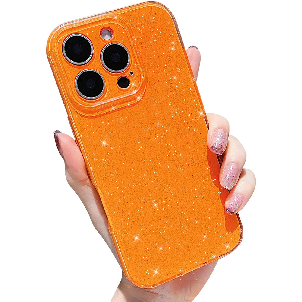 Desert Orange Cute Glitter Cas - Tech Accessories Iphone 评论和价格