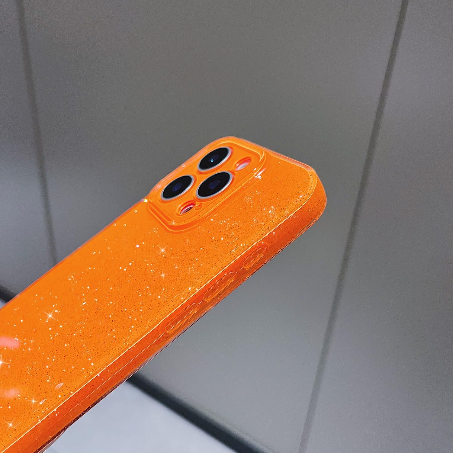 Desert Orange Cute Glitter Cas - Tech Accessories Iphone 评论和价格