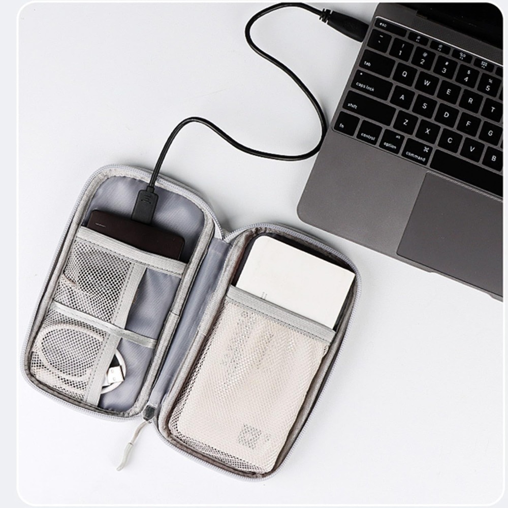 Portable Double Layer Electron - Tech Accessories Travel Case 评论和价格