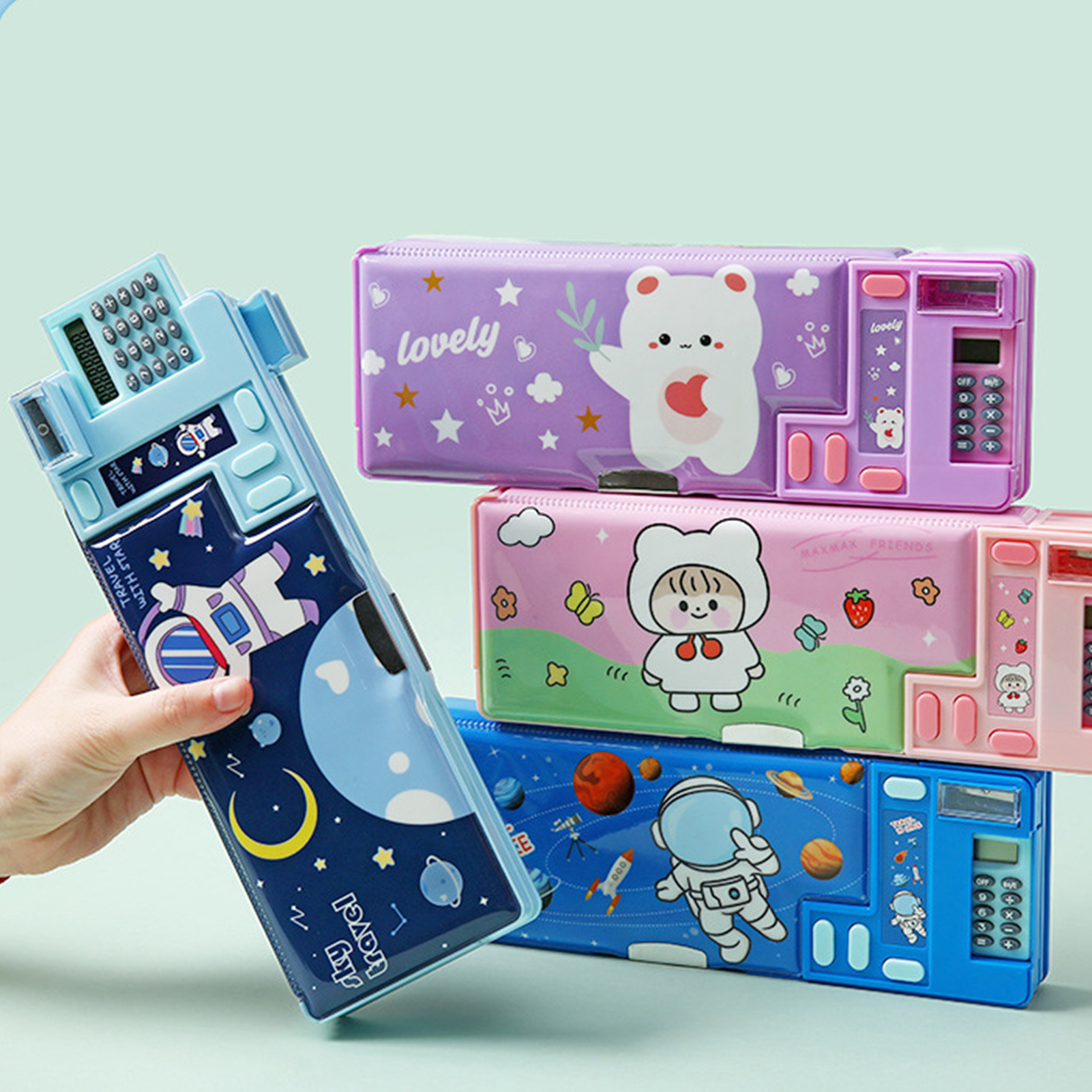 Multi Functional Stationery Bo - Tech Accessories Case 评论和价格