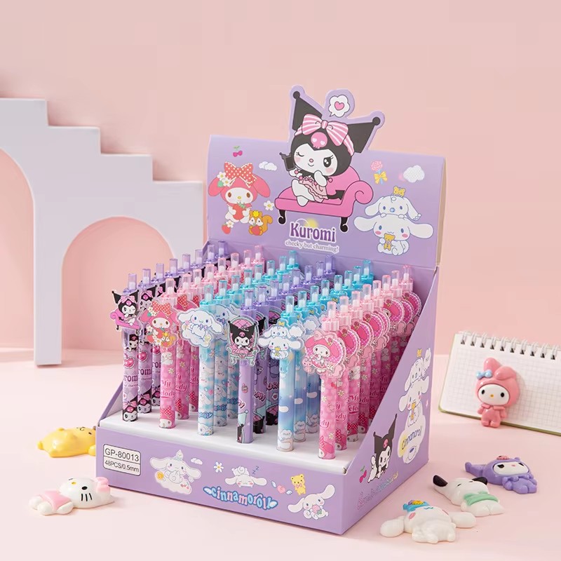 48pcs Gel Pen Kuromi Cinnamoro - Tech Office Accessories 评论和价格