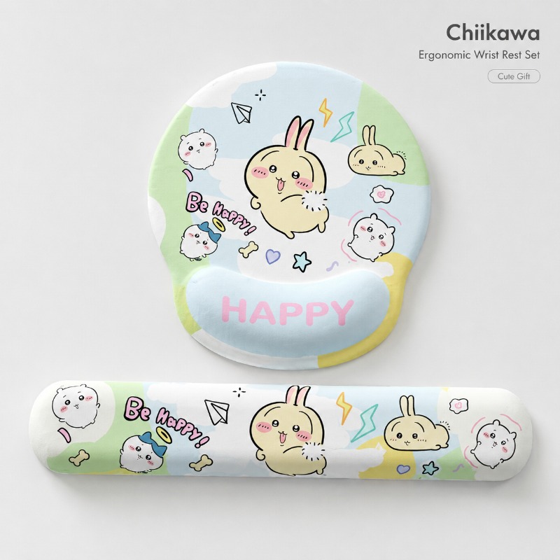 Cute Chiikawa Ergonomic Mouse  - Tech Office Accessories 评论和价格