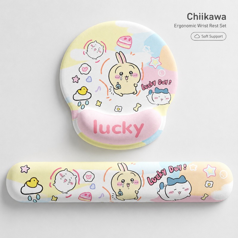 Cute Chiikawa Ergonomic Mouse  - Tech Office Accessories 评论和价格