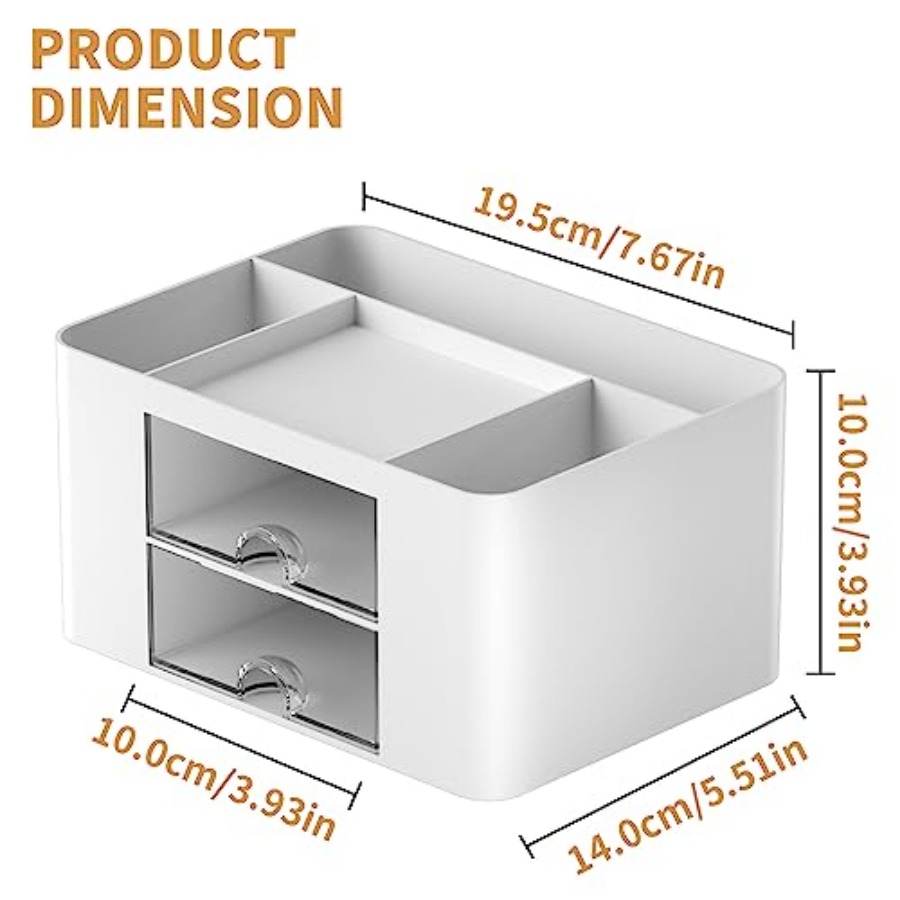 Pen Organizer with 2 Drawer, M - Tech Desktop Accessories 评论和价格