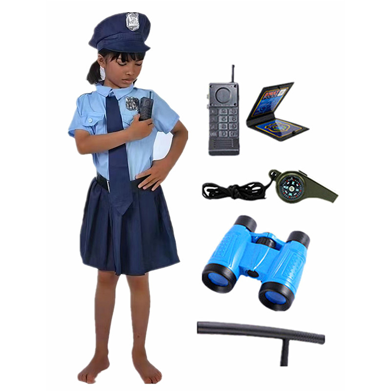 Girls Police Officer Work Unif - Tech Office Accessories 评论和价格