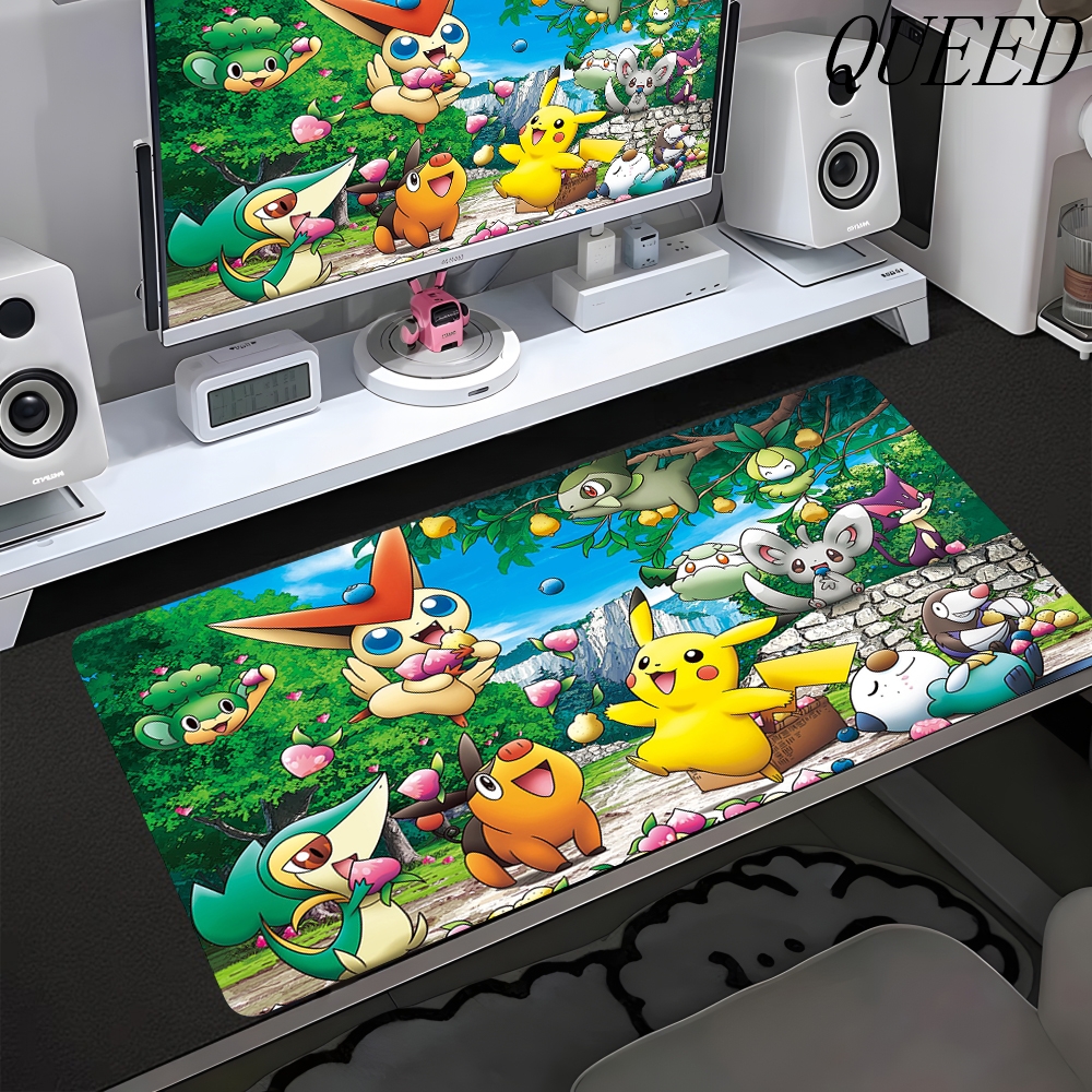 Desk Mat P-pokemon Cute Gaming - Tech Desktop Accessories 评论和价格