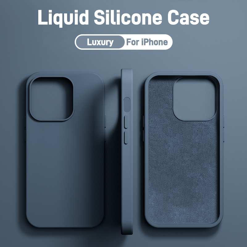 Luxury Liquid Silicone Soft Ca - Tech Accessories Iphone 评论和价格