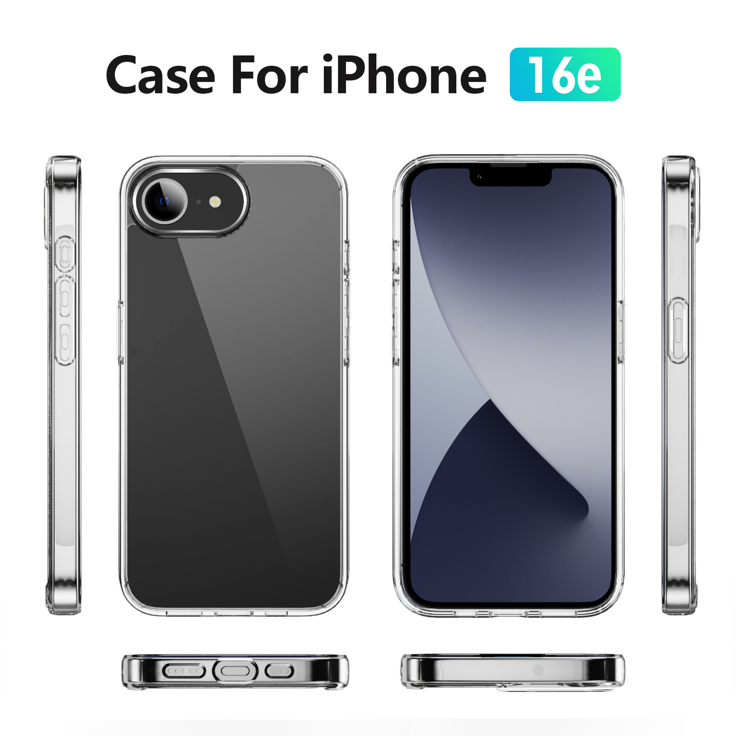 Case Clear For iPhone 16e 16 E - Tech Accessories Iphone 评论和价格