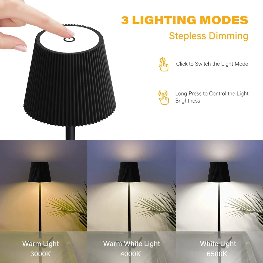 Rechargeable LED Desk Lamp Tou - Tech Office Accessories 评论和价格